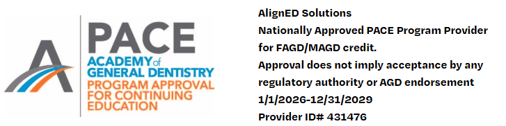 AGD PACE Approved Provider